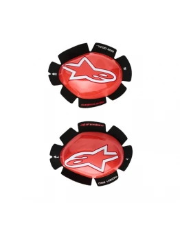 Slidere pentru genunchi ALPINESTARS GP TECH - Rosu/Alb