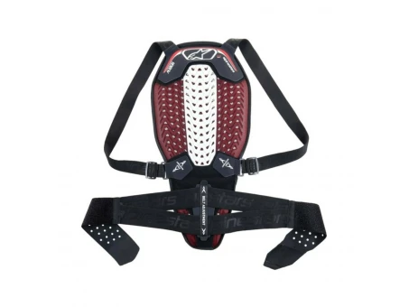 Protectie spate cu bretele ALPINESTARS NUCLEON PLASMA - Negru/Alb/Rosu | 6504325/123