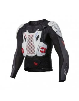 Armura de protectie ALPINESTARS HONDA BIONIC PLUS V2 - Negru,alb,Rosu