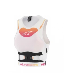 Armură piept și spate femei Alpinestars Stella PLASMA - Alb