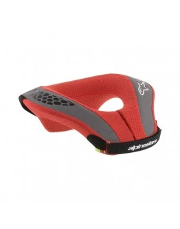 Protectie de gat pentru copii ALPINESTARS SEQUENCE YOUTH NECK ROLL - Negru,Rosu