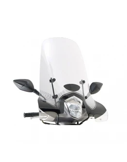 Parbriz moto KAPPA - SYM SYMPHONY ST 50/125/200 '21, 49,5 X 66 CM Transparent - necesar Kit montaj A7067AK
