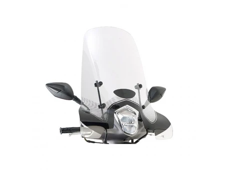 Parbriz moto KAPPA - SYM SYMPHONY ST 50/125/200 '21, 49,5 X 66 CM Transparent - necesar Kit montaj A7067AK | 7067AK