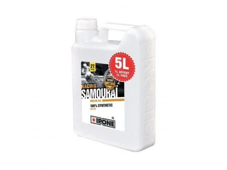 Ulei motor IPONE SAMOURAI RACING 2T 100% Sintetic Ester - 5L | 800092