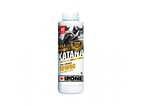 Ulei motor IPONE Full Power Katana 10W60 100% Sintetic Ester MA2, 4T - 1L | 800353IP