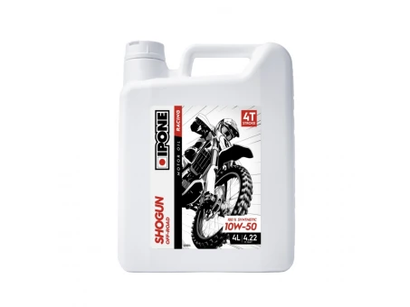 Ulei motor IPONE Shogun 4T Off Road 10W50 100% Sintetic, 4T - 4L | 801019IP