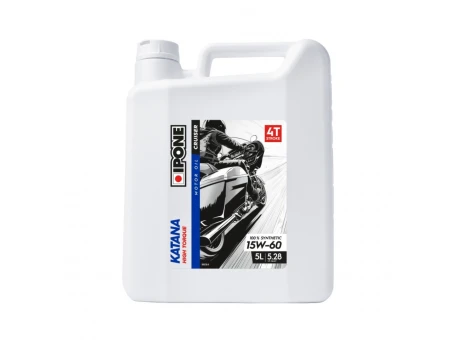 Ulei motor IPONE Katana High Torque 15W60 100% Sintetic 4T - 5L | 801126