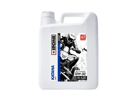 Ulei motor ATV IPONE Katana ATV 15W50 100% Sintetic Ester MA2,4T - 4L | 801167IP