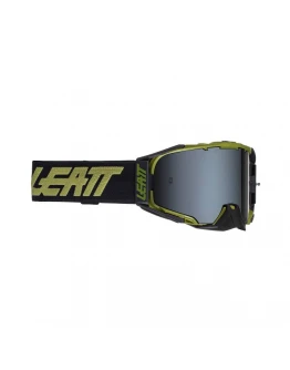 Ochelari cross-enduro LEATT Velocity 6.5 DESERT SAND/LIME LENS PLATINUM UC 28% - Negru