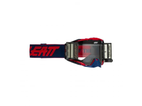 Ochelari cross-enduro LEATT Velocity 6.5 ROLL-OFF RED/BLUE LENS CLEAR 83% - Albastru/Rosu