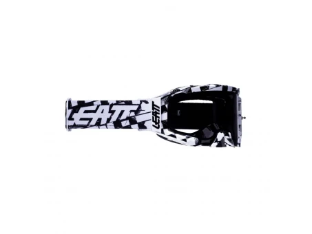 Ochelari Leatt Velocity 5.5 Checker Smoke 28% - Negru/Alb