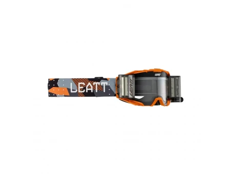 Ochelari cross-enduro LEATT Velocity 6.5 ROLL-OFF ORANGE CLEAR 83% - Portocaliu/Gri