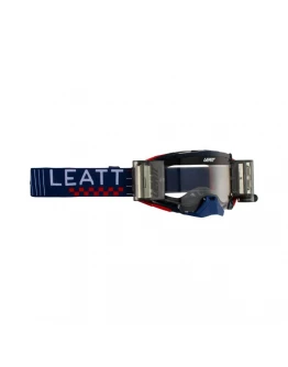 Ochelari cross-enduro LEATT Velocity 5.5 ROLL-OFF ROYAL CLEAR 83%  - Albastru/Rosu
