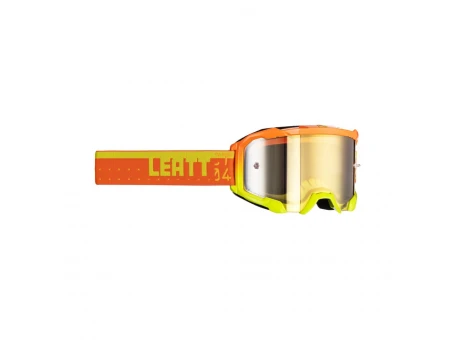 Ochelari cross-enduro LEATT Velocity 4.5 IRIZ CITRUS BRONZ UC 68% - Portocaliu/Galben fluor