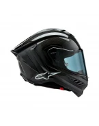 Cască integrală sport Alpinestars Supertech R10 Carbon Solid - Negru | 8200124/1902