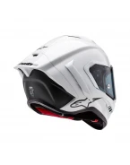 Cască integrală sport Alpinestars Supertech R10 Carbon Solid - Alb | 8200124/2170