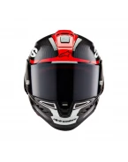 Cască integrală sport ALPINESTARS SUPERTECH R10 CARBON ELEMENT - Negru/Rosu/Alb | 8200324/1363