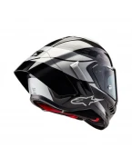 Cască integrală sport ALPINESTARS SUPERTECH R10 CARBON ELEMENT - Negru/Argintiu | 8200324/1368