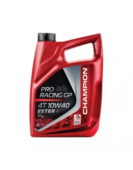 Ulei de motor sintetic CHAMPION ENGINE OIL PRORACING GP 4T 10W40 ESTER+ - 4L
