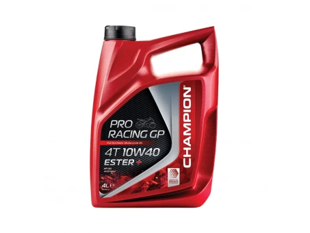 Ulei de motor sintetic CHAMPION ENGINE OIL PRORACING GP 4T 10W40 ESTER+ - 4L | 8233647
