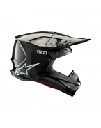 Cască motocross Alpinestars Supertech S-M10 Solid - Negru | 8300123/1188