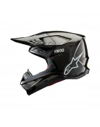 Cască motocross Alpinestars Supertech S-M10 Solid - Negru | 8300123/1188