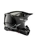 Cască motocross Alpinestars Supertech S-M10 Solid - Negru | 8300123/1188