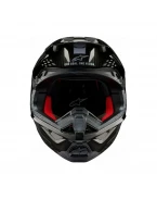 Cască motocross Alpinestars Supertech S-M10 Solid - Negru | 8300123/1188