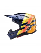 Cască motocross Alpinestars Supertech S-M10 TLD Edition 25 ECE 22.06 - Multicolor | 8300325/7156