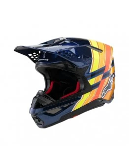 Cască motocross Alpinestars Supertech S-M10 TLD Edition 25 ECE 22.06 - Multicolor