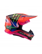 Cască motocross Alpinestars Supertech S-M10 Deegan Monster Energy ECE 22.06 - Multicolor | 8300525/433