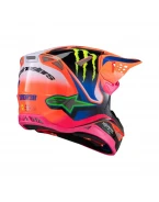 Cască motocross Alpinestars Supertech S-M10 Deegan Monster Energy ECE 22.06 - Multicolor | 8300525/433