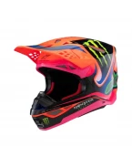 Cască motocross Alpinestars Supertech S-M10 Deegan Monster Energy ECE 22.06 - Multicolor | 8300525/433
