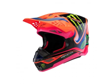 Cască motocross Alpinestars Supertech S-M10 Deegan Monster Energy ECE 22.06 - Multicolor | 8300525/433