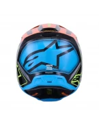 Cască cross-enduro ALPINESTARS S-M3 FRAY ECE 22.06 - Negru/Portocaliu/Galben fluo | 8300526/1455