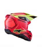 Cască cross-enduro ALPINESTARS S-M3 FRAY ECE 22.06 - Rosu/Galben fluo/Negru | 8300526/3051