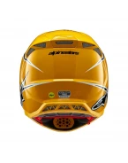 Casca motocross Alpinestars Supertech S-M10 Ampress - Negru/Galben | 8300623/1414