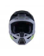 Cască cross-enduro Alpinestars S-M3 Radium ECE 22.06 - Gri/Negru/Galben Fluo | 8300726/9510