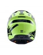 Cască cross-enduro ALPINESTARS S-M3 HEAT ECE 22.06 - Galben fluo/Negru | 8300926/5011