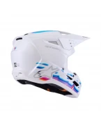 Cască cross-enduro Alpinestars S-M3 Force ECE 22.06 - Alb | 8301126/2180