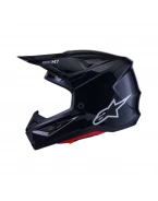 Cască Cross-Enduro ALPINESTARS Supertech S-M7 Solid ECE06 - Negru | 8301326/1180