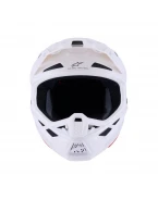 Cască Cross-Enduro ALPINESTARS Supertech S-M7 Solid ECE06 - Alb | 8301326/2180