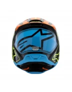 Cască cross-enduro copii Alpinestars S-M3 Youth Fray ECE 22.06 - Negru/Portocaliu | 8301725/1455
