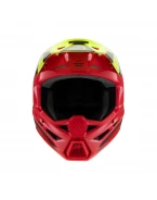 Cască cross-enduro copii Alpinestars S-M3 Youth Fray ECE 22.06 - Negru/Rosu/Galben fluo | 8301725/3051
