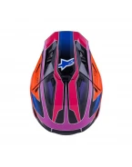 Cască Cross-Enduro ALPINESTARS Supertech S-M7 Fuse ECE06 - Albastru/Mov/Roz | 8301926/7256