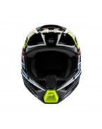 Cască motocross copii Alpinestars S-M3 Youth WURX ECE 22.06 - Negru/Galben fluo | 8302125/1574