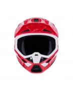 Cască Cross-Enduro ALPINESTARS Supertech S-M7 Deed ECE06 - Rosu/Negru/Alb | 8302326/3139