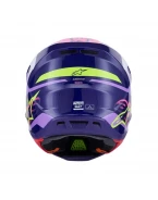 Cască Cross-Enduro ALPINESTARS Supertech S-M7 Deed ECE06 - Mov/Roz | 8302326/3142