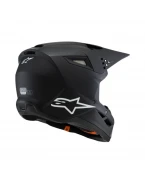 Cască cross-enduro copii Alpinestars S-M3 Youth Solid ECE 22.06 - Negru mat | 8302425/110