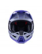 Cască cross-enduro Alpinestars S-M3 Jettson ECE 22.06 - Gri/Mov/Negru | 8302726/9277